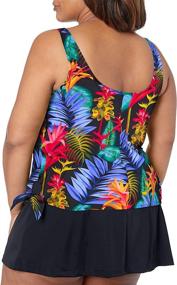 img 1 attached to Maxine Hollywood Tankini Swimsuit Vintage
