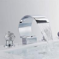 fuz crystal waterfall widespread bathroom faucet logo