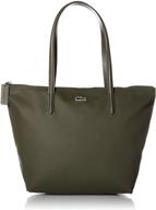 👜 lacoste l 12 12 shopping nf2037po women's handbags wallets totes - darkness pegasus logo