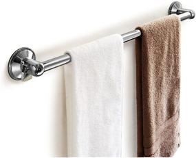 img 4 attached to 🧺 Enhance Your Bathroom Decor with the Hotel Spa AquaCare Series Insta-Mount 18" Towel Bar