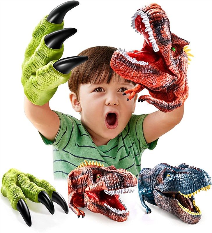 geyiie dinosaur puppet realistic puppets 로고