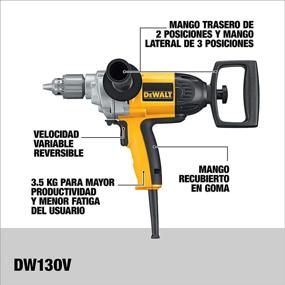 img 3 attached to 💪 Durable DEWALT DW130V 2 Inch Drill Handle: Perfect for Heavy-Duty Drilling Tasks