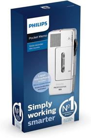 img 1 attached to Серебряный записывающий диктофон Philips LFH048800B для кассет - Улучшенный SEO