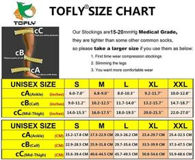 img 1 attached to TOFLY Compression Stockings Gradient Treatment