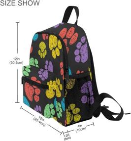 img 3 attached to Aflyko Backpack Daycare Bookbag Kindergarten Backpacks in Kids' Backpacks