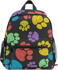 img 4 attached to Aflyko Backpack Daycare Bookbag Kindergarten Backpacks in Kids' Backpacks