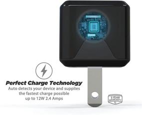 img 1 attached to 🔌 SCOSCHE SuperCube USBH121M Одноразовое зарядное устройство для USB-устройств с одним портом - черное