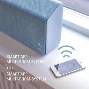 img 2 attached to 🔊 Vifa Stockholm 2.0 - Nordic Design Soundbar: Bluetooth Hi-Fi Speaker, Premium Audiophile Sound, Wireless Speaker with Smart APP Multi-Room System (Mountain Blue)