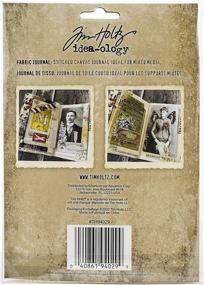 img 1 attached to 📚 Tim Holtz - Advantus FABRIC JOURNAL: Premium Quality Crafting Accessory