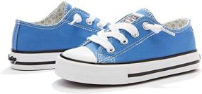 img 3 attached to 👟 Weestep Toddler Little Canvas Sneakers - Boys' Shoes in Classic Sneakers