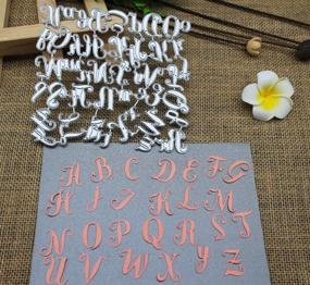img 1 attached to Alphabet Scrapbooking Embossing Template Crafting
