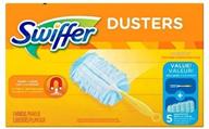 🧹 convenient swiffer duster starter kit: 6-in handle and 5 cloths in a box - get yours now! logo