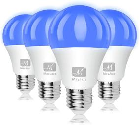 img 4 attached to 💡 Vibrant A19 Blue Light Bulb Emulating Black Light Effect: Illuminate Your Space with a Mesmerizing Glow