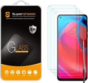 img 4 attached to Превосходные 3-х пакетные защитные стекла Supershieldz Tempered Glass для Motorola Moto G Stylus 5G (только для 5G версии) - защита от царапин, без пузырей.