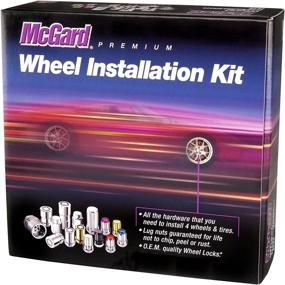 img 2 attached to 🔒 Enhance Wheel Security with McGard 65554BK Black SplineDrive Wheel Installation Kit for 5 Lug Wheels
