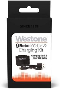 img 1 attached to 🎧 Беспроводные наушники Westone WA78397 с Bluetooth V2 и кабельным монитором в ушном канале с микрофоном и разъемом MMCX - 12 часов аккумуляторной жизни, черные