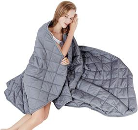 img 3 attached to Hypnoser Weighted Blanket Diamond Material Bedding