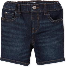 img 1 attached to Childrens Place Boys Denim Shorts Boys' Clothing at Shorts