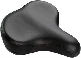 img 4 attached to Planet Bike Comfort Tractor Bike Seat 🚲 Black: Ultimate Support and Cushioning for Premium Comfort