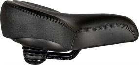 img 2 attached to Planet Bike Comfort Tractor Bike Seat 🚲 Black: Ultimate Support and Cushioning for Premium Comfort