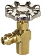 🔧 efficient refrigerant dispensing: mastercool 85510 r134a can tap valve-screw-on model logo