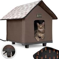 🏠 furhome collective heated cat houses - indoor & outdoor, elevated, waterproof & insulated. a secure outdoor kitty shelter. logo