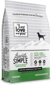 img 4 attached to I Love You Grain Free Dry Dog Food - Limited Ingredient Kibble with Prebiotics & Probiotics for Large and Small Dogs (Various Flavors)