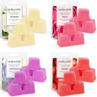 🌸 la bellefée scented wax melts - natural soy wax cubes for warmer, tarts and wax melts in cherry, rose, jasmine, and lavender scents логотип