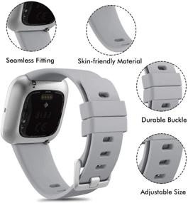 img 3 attached to CAVN 4-Pack Sport Bands Compatible with [Insert Related Brand or Device]