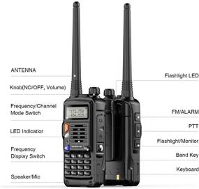 img 2 attached to BaoFeng UV-S9 Plus: Powerful 8-Watt Dual Band Ham Two Way Radio with Accessories