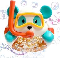 🛁 bosozoku baby bath toy: automatic bubble blower with 12 songs - perfect bathtub play for toddlers, boys, and girls! logo