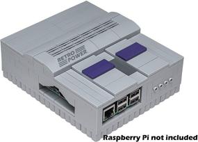 img 2 attached to 🕹️ Корпус Raspberry Pi SNES Retro Brick (209 кирпичей) - идеально подходит для игр в RetroPie на 4B, 3B+, 3B, 2B.