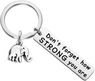 🐘 myospark elephant keychain: inspire graduates & elephant lovers with a reminder of their strength logo