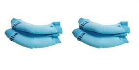 img 1 attached to 👣 Heelbo Heel/Elbow Protector - Adult Medium Size BLUE (Pack of 2)