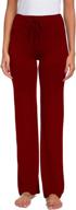 comfortable and stylish women's long modal drawstring trousers - perfect for yoga, running, and sports logo