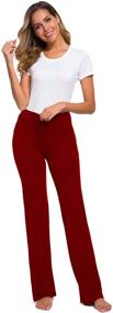 img 1 attached to Comfortable and Stylish Women's Long Modal Drawstring Trousers - Perfect for Yoga, Running, and Sports