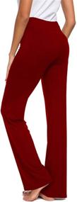 img 2 attached to Comfortable and Stylish Women's Long Modal Drawstring Trousers - Perfect for Yoga, Running, and Sports