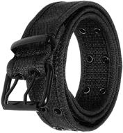 gelante canvas belt | color black 2043 | size m | men's accessories logo