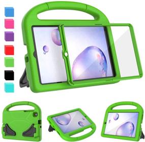 img 4 attached to 📱 AVAWO Kids Case for Samsung Galaxy Tab A 8.4 SM-T307 (2020) - Screen Protector - Shockproof & Lightweight Stand - Kid-Friendly Cover for Galaxy Tab A 8.4-inch Release in 2020, Green