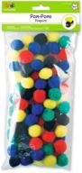 🎉 primary colors party decorations & supplies - krafty kc210a pom poms logo