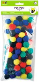 img 1 attached to 🎉 Primary Colors Party Decorations & Supplies - Krafty KC210A Pom Poms