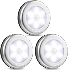 img 4 attached to 🔦 URPOWER Closet Lights: Battery-Powered LED Motion Sensor Light 3-Pack