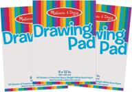 high-quality melissa & doug drawing paper: perfect for art projects and crafts -available in various sizes logo