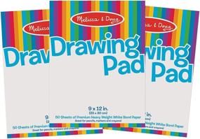 img 4 attached to High-Quality Melissa & Doug Drawing Paper: Perfect for Art Projects and Crafts -Available in Various Sizes