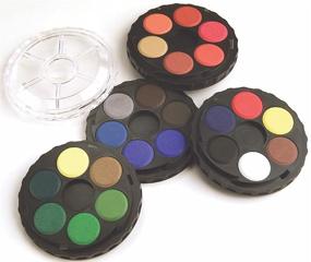 img 3 attached to 🎨 24-Color Koh-I-Noor Opaque Watercolor Paint Wheel - FA171506.BC