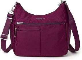 img 4 attached to Baggallini Anti Theft Free Crossbody Eggplant