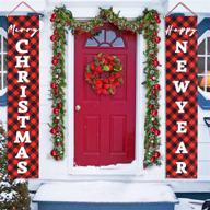 christmas porch decorations merry banners event & party supplies logo