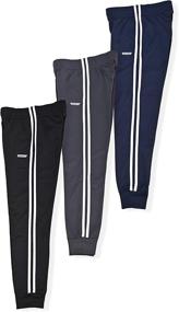 img 1 attached to Hind Sweatpants Athletic Eclipse Heather Grey Black Sports & Fitness