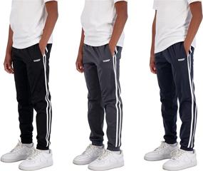 img 4 attached to Hind Sweatpants Athletic Eclipse Heather Grey Black Sports & Fitness