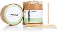 woodu disposable compostable biodegradable ecofriendly logo
